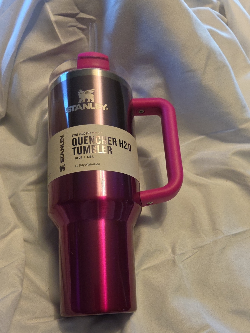 Stanley Quencher H2.0 Tumbler - Magenta Pink